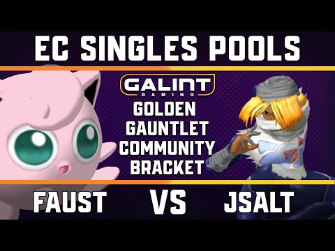 Faust (Jigglypuff) vs JSalt (Shiek) - East LR7 - Golden Gauntlet Community Bracket