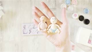 Silikonová formička miminka Karen Davies