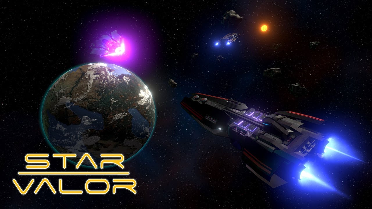Star Valor trailer gameplay space combat exploration ship customization and faction systems