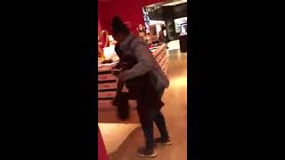 Woman caught her man with his side chick