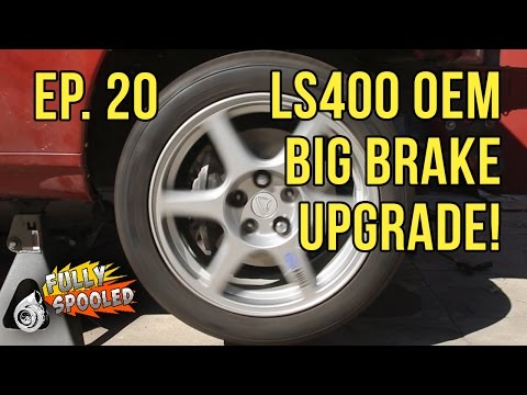 Lexus SC300 Drift Build. Ep. 20 - LS400 OEM Big Brake Upgrade BBK
