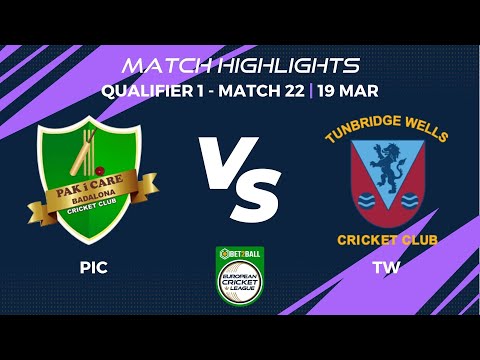 Qualifier 1 - PIC vs TW | Highlights | Bet2Ball ECL Day 3, Championship Week | ECL22 | ECL22.142