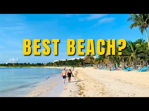 Hidden Gem Beach in Mexico 🇲🇽 Akumal Bay Beach Resort in Stunning 4K