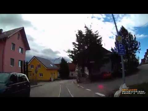 D: Varnhalt. Stadt Baden-Baden. Ortsdurchfahrt. Dezember 2017