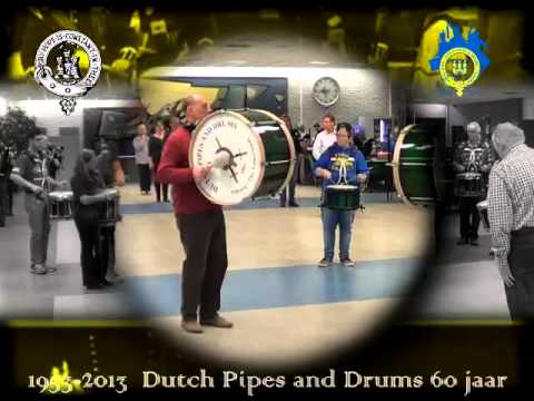Dutch Pipes and Drums 60jaar compilatie