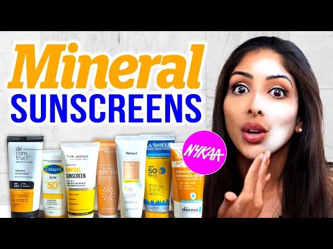 Mineral Sunscreens rated- Nykaa edition by Dr V