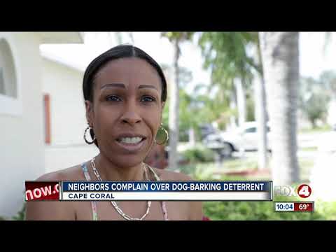 High-pitch noise to stop dog barking bothers neighbors