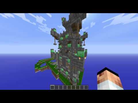 Minecraft Emerald Witch/Mage Tower