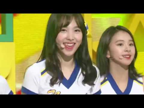 160805 TWICE Special Stage Like OOH AHH +Touchdown + Cheer Up @ Music Bank Olympics Specia