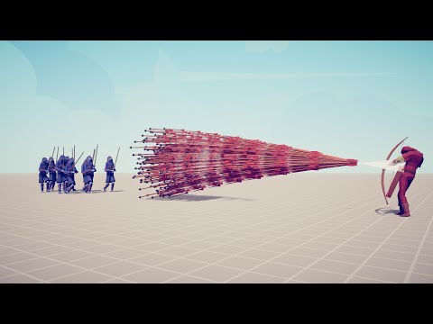 GOD ARCHER vs 10x EVERY UNIT - Totally Accurate Battle Simulator