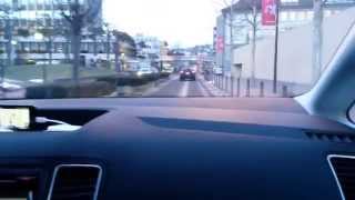 preview picture of video 'Crossing the Swiss-Liechtenstein border by car and entering Vaduz'
