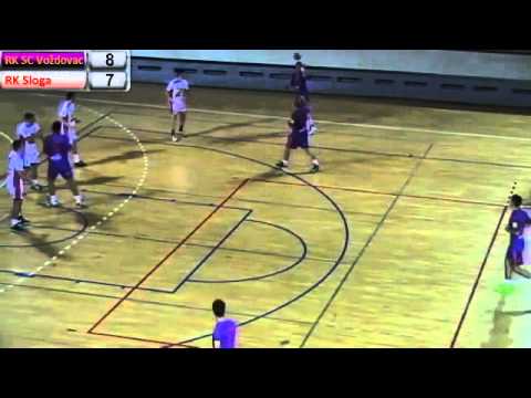 23.11.2014. RK SC Voždovac - RKSloga - 1.poluvreme