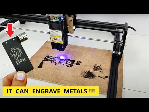 Laser Cutter and Metal Engraver - Full Assembly/Test/Review ( Ortur Laser Maser 2 )
