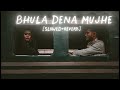 Bhula Dena Mujhe Slowed Reverb Mustafa Zahid Anuj Official