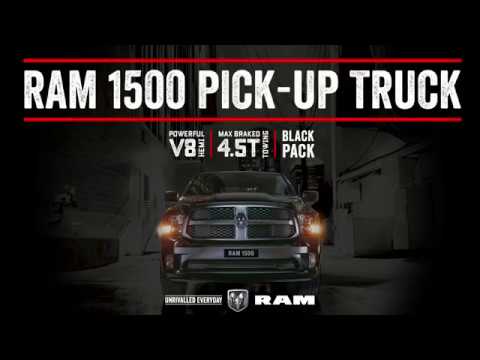 YouTube Video of the RAM 1500 EXPRESS BLACK PACK