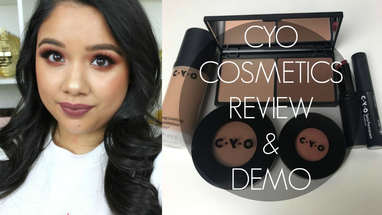 CYO Cosmetics | Foundation, Blush, Bronzer, Eyeliner| Review + Demo