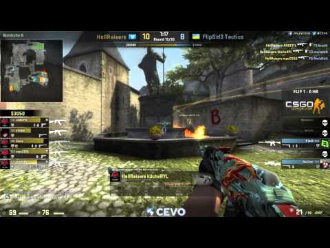 FlipSid3 Tactics vs. HellRaisers - Game 2 (CEVO-P Placement Tournament CS:GO Season 8)