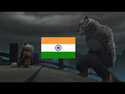 Kung Fu Panda - Shifu vs Tai Lung [Hindi/हिन्दी]