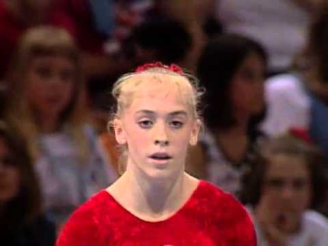 Jaycie Phelps - Floor Exercise - 1996 U.S Gymnastics Championships - Women