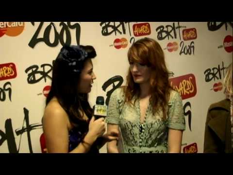 BRIT Awards Launch 2009 - Florence and the Machine
