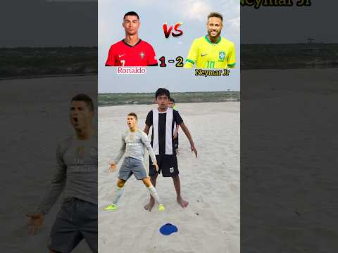 Ronaldo vs Neymar Jr 🇵🇹vs🇧🇷 fans  #shorts #football #fans #ronaldo #neymar #yt #youtube #trending