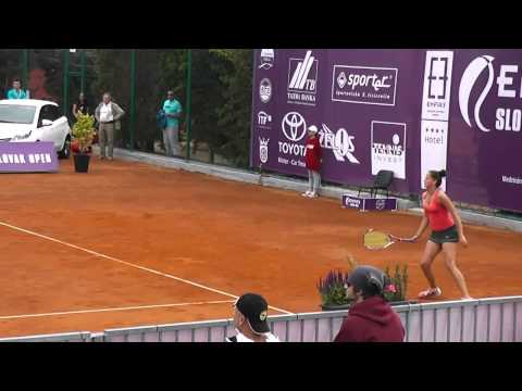 EMPIRE Slovak Open 2014: Viktória Kužmová - Denisa Allertová 1:6, 1:6