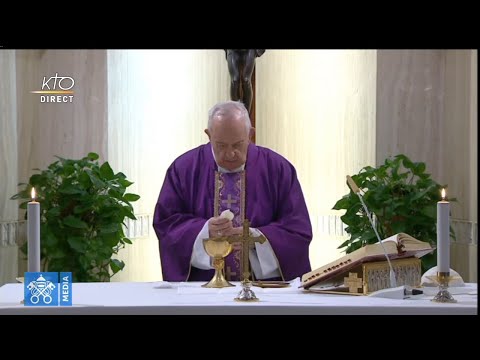 Messe du pape François du 3 avril 2020