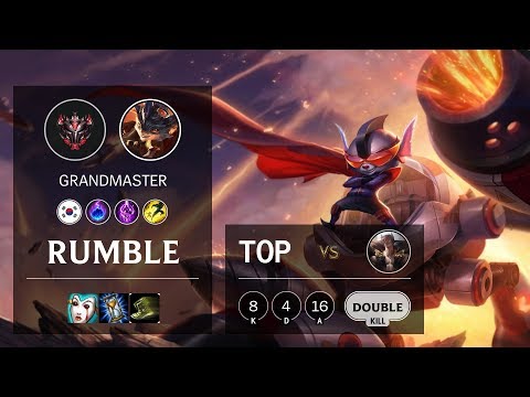 Rumble Top vs Sett - KR Grandmaster Patch 10.5