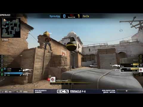Sprout vs forZe Highlights at ECS Season 8 Europe Pinnacle Cup