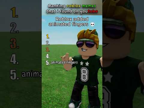 Ranking Roblox memes that I found on YouTube #roblox