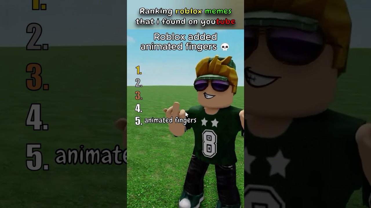 Ranking Roblox memes that I found on YouTube #roblox