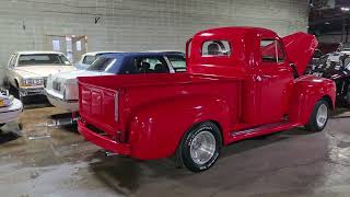 1950 Ford F-1 Pickup 4-Speed Project Start Up and Walk Around