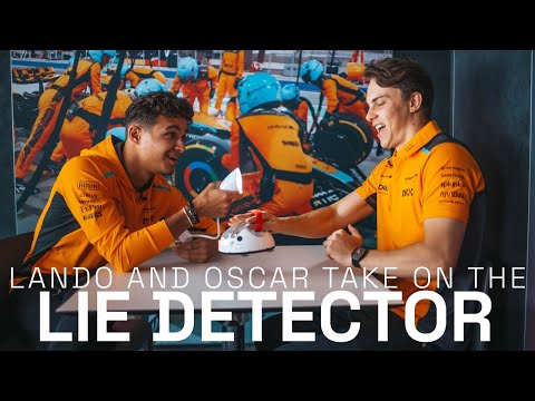 Lando Norris and Oscar Piastri take the Lie Detector Test