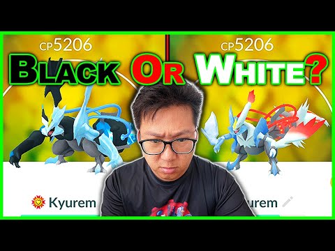 Black Kyurem Vs White Kyurem, Which is Better in Pokemon GO?