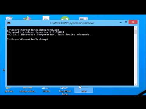 comment ouvrir cmd