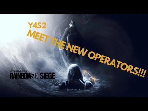 Rainbow Six Siege | MEET THE NEW Y4S2 OPERATORS!! | NØKK, WARDEN, & THEIR GADGETS!!