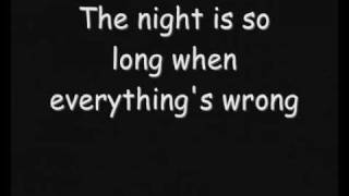 Skillet - The Last Night (Lyrics)