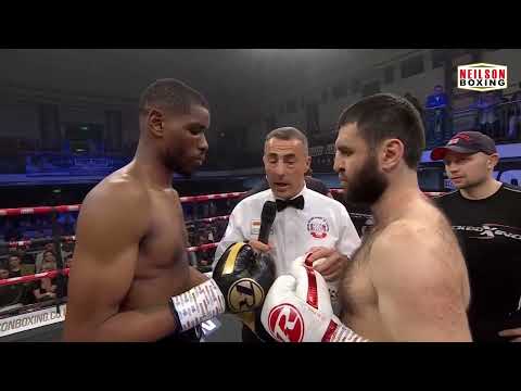 Chris Onwuegbusi vs Vasif Mamedov - Fight Town - York Hall - 22nd April 2022 - Neilson Boxing & WBM