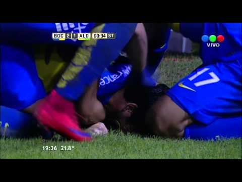 Gol de Lodeiro (2-1) / Boca Juniors 4-1 Aldosivi Fecha 11 Torneo de Transición 2016