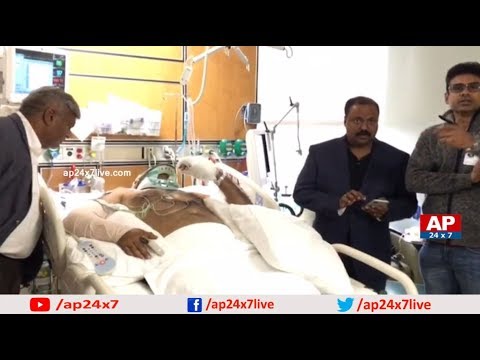 TANA Executive President Komati Jayaram Visits Kadiyala Venkata Ratnam in Alaska Hospital