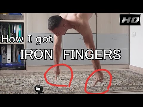 Index Finger Shaolin Strength Training Methods (0 to 1 finger handstand)