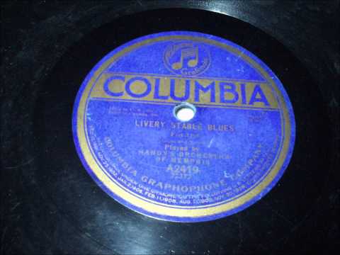 HANDY'S ORCHESTRA OF MEMPHIS Livery Stable Blues