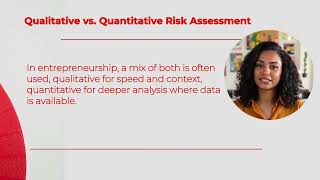 RISK TAKING AND RESILIENCE IN BUSINESS  Module 2  Risk Assessment and Evaluation Techniques