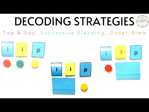 Decoding Strategies for Beginning Readers