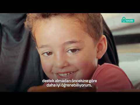 Gazze'de Çocuklara Umut Olmak |  Refakatsiz ve Yetim Çocuklar Programı