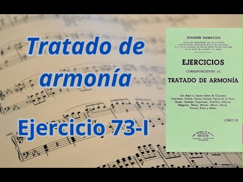 Encadenamientos con la primera inversión. Armonía de Zamacois