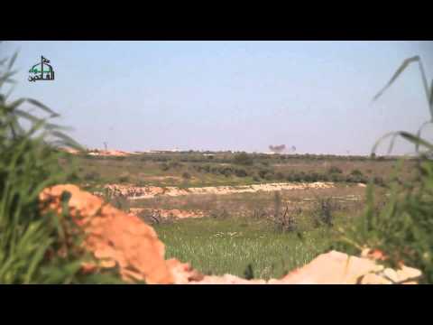 استهداف حاجز السمان بمدفع 106 من قبل لواء الفاتحين في ريف حماة