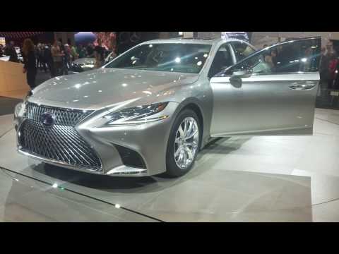 The Lexus LS500H 2018