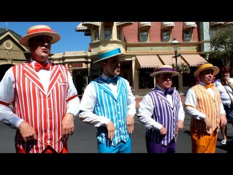 Dapper Dans Sing Boy Band Songs for Limited Time Magic, Magic Kingdom - One Direction