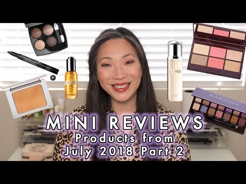 Mini Reviews - Products from July 2018 Part 2